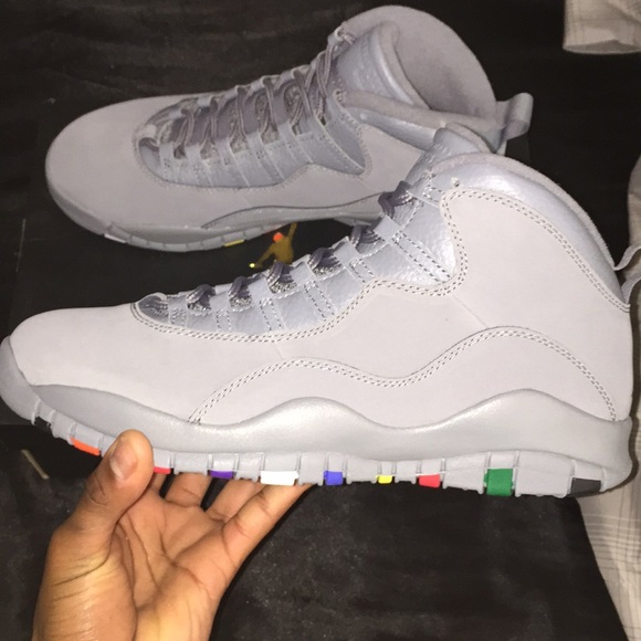 Retro 10s Cool Grey - Picture 4 of 8